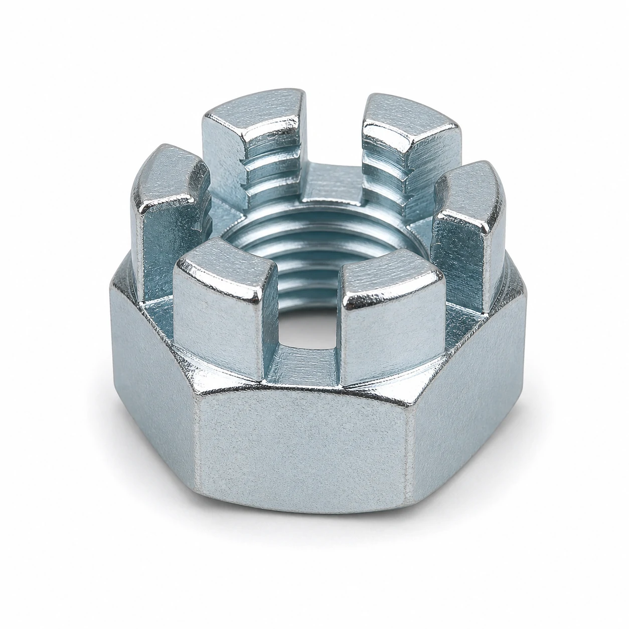 111 - Hex Slotted Castle Nut (Type 2) — GB／T 6180 ／ ISO 7036 (Series 050) — GB／T 6180 ／ ISO 7036