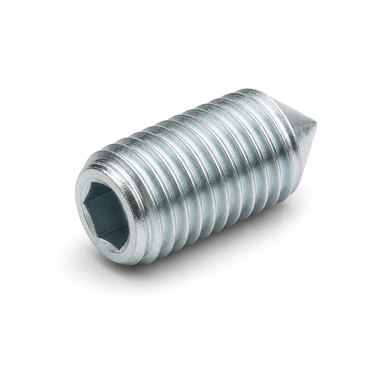 T 78 Hex Socket Cone Point Set Screw — GB/T 78 / ISO 4027 (Series 027) reference image