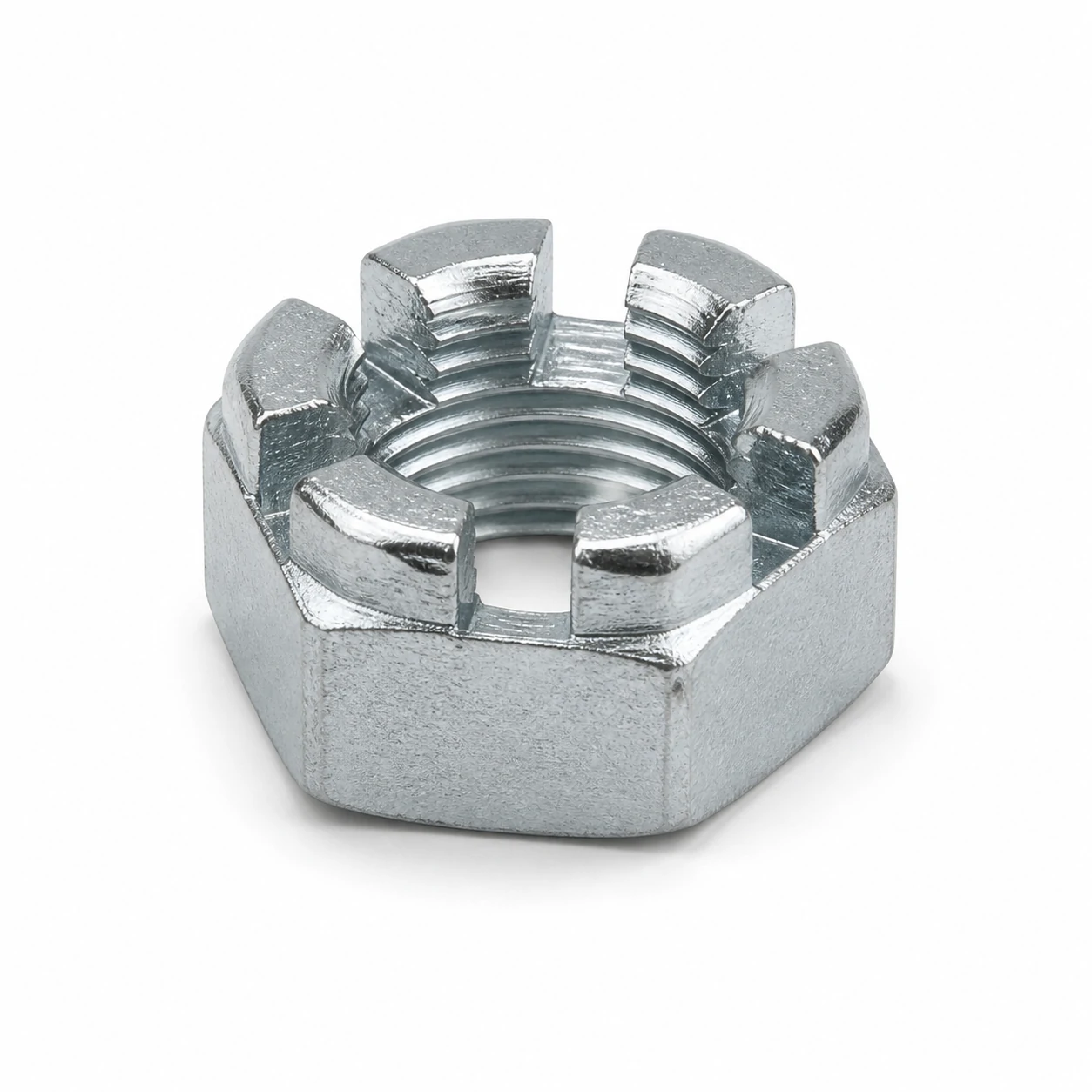 Castle Nuts (DIN 935) technical product image