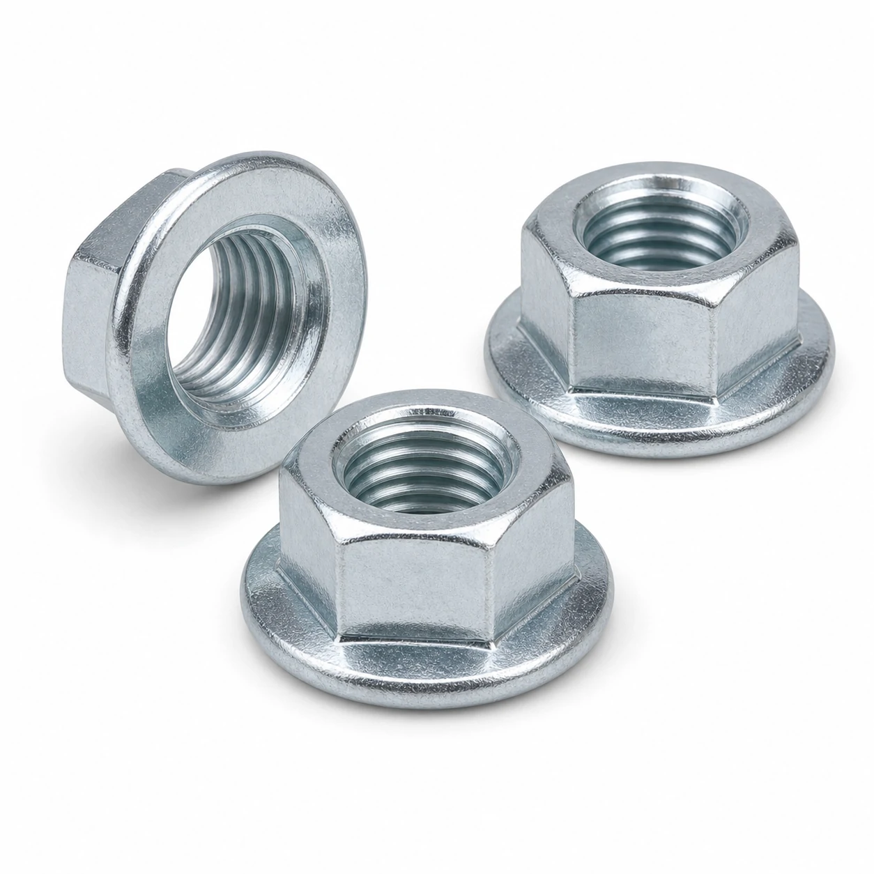 Hex Flange Nuts technical product image