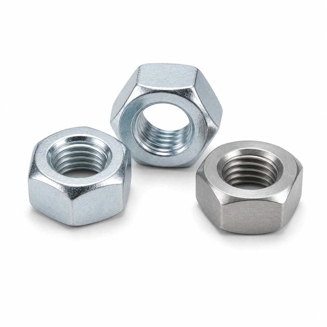 Hex Nuts, Grade C technical product image