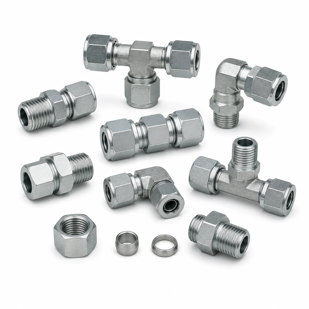 Hydraulic Compression Fittings technical product image