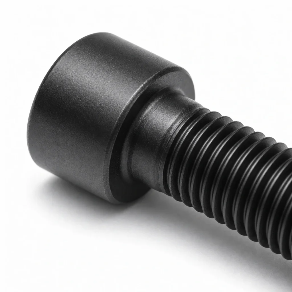 Socket head cap screws to ISO 4762 / DIN 912, close detail