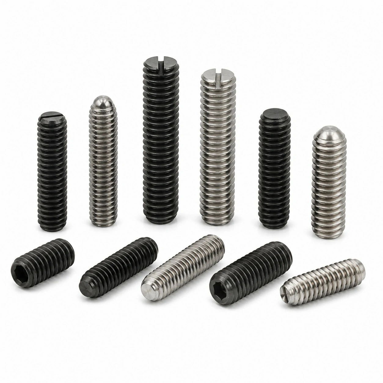 Slotted Adjusting Screws (DIN 551) technical product image