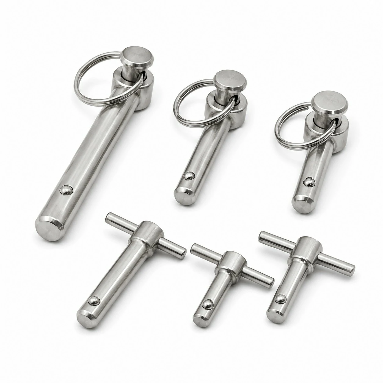 Ball-Lock Pins (T-Handle) technical product image