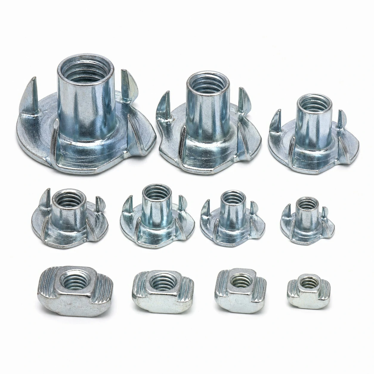 Tee Nuts (Pronged Insert Nuts) technical product image