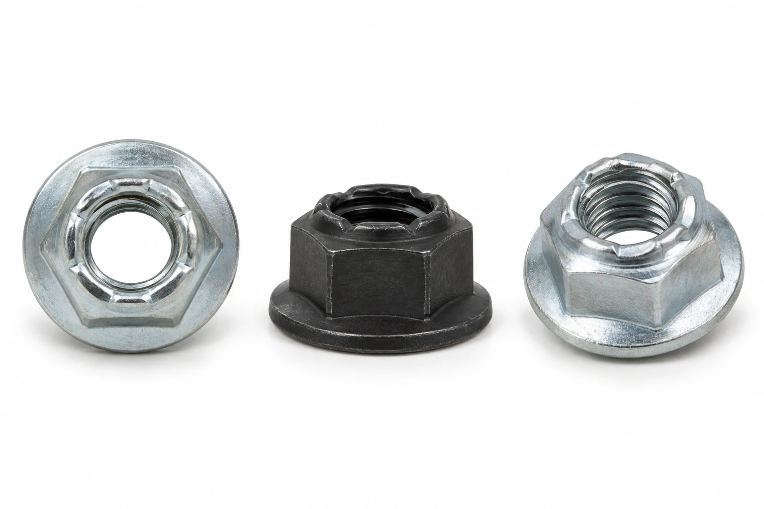 All-Metal Hex Flange Lock Nuts technical product image