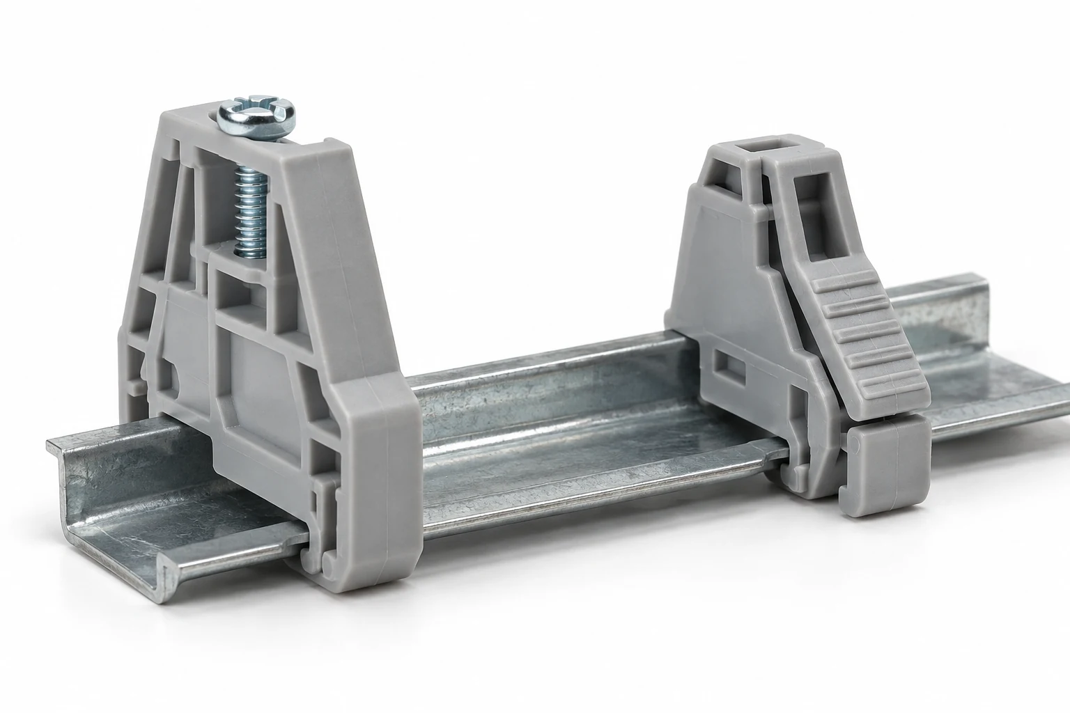 DIN Rail End Stops and End Brackets technical product image