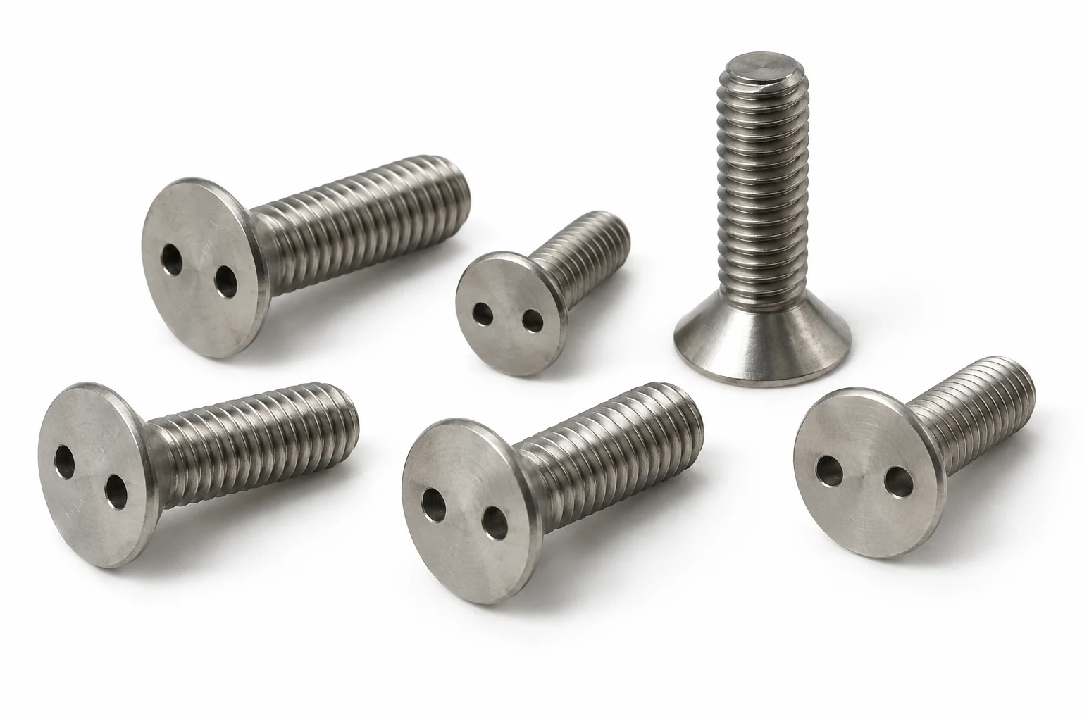 Drilled-Spanner Security Screws technical product image