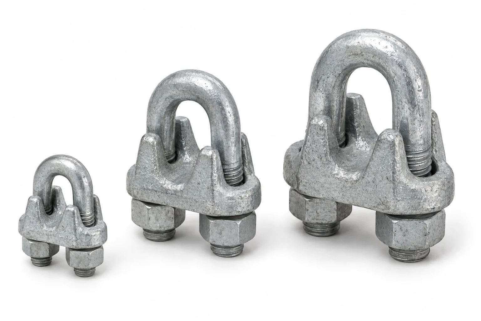 Drop-Forged Wire Rope Clips technical product image