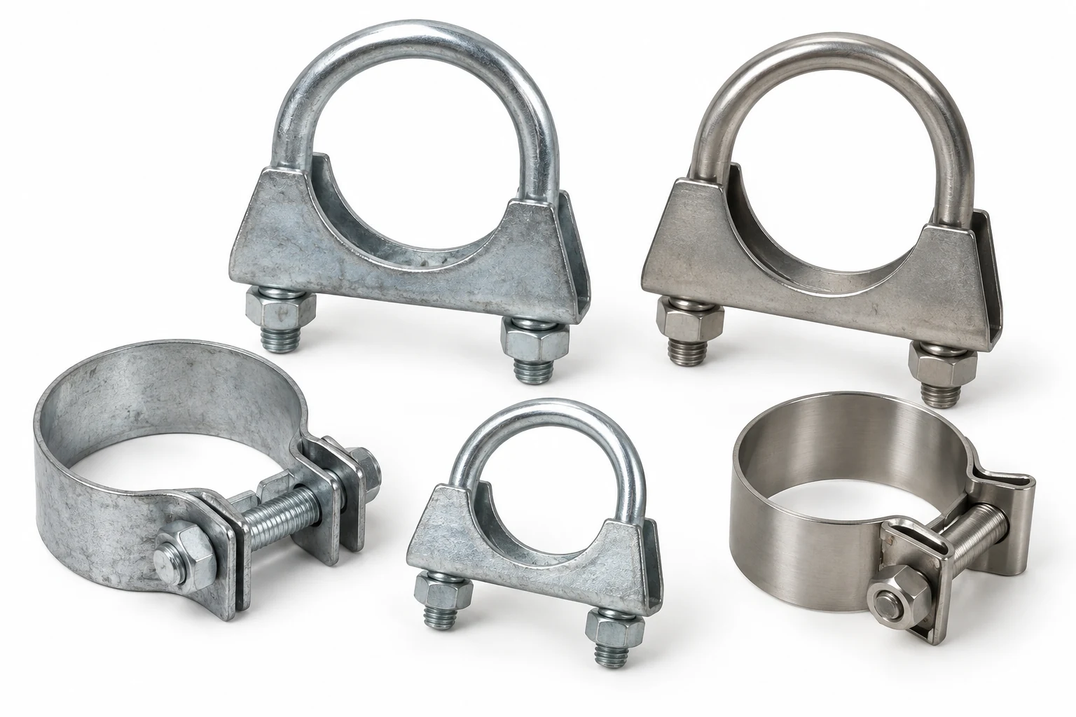 Exhaust U-Bolt and Band Clamps technical product image