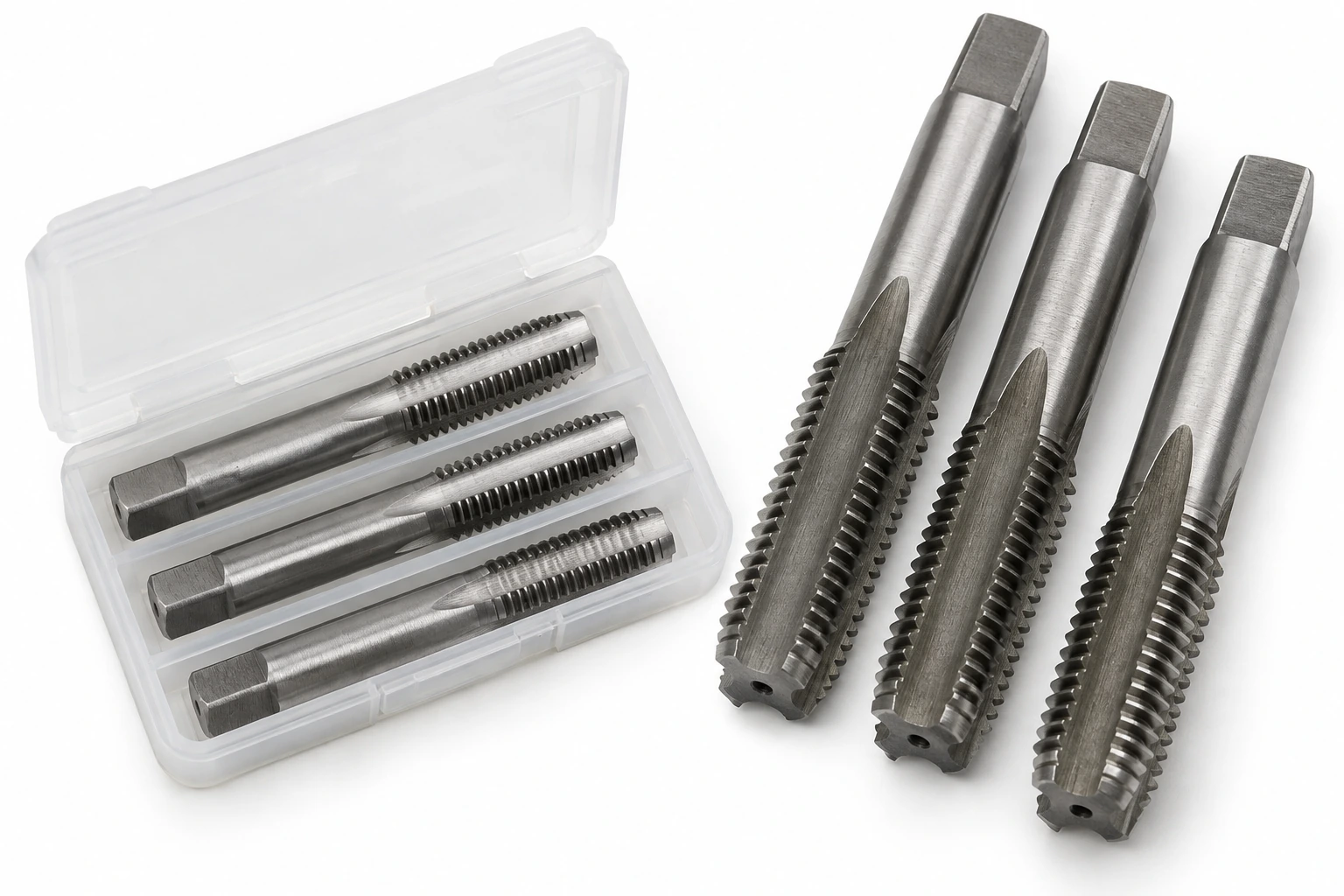 Hand Tap Sets (Taper, Second and Plug) technical product image