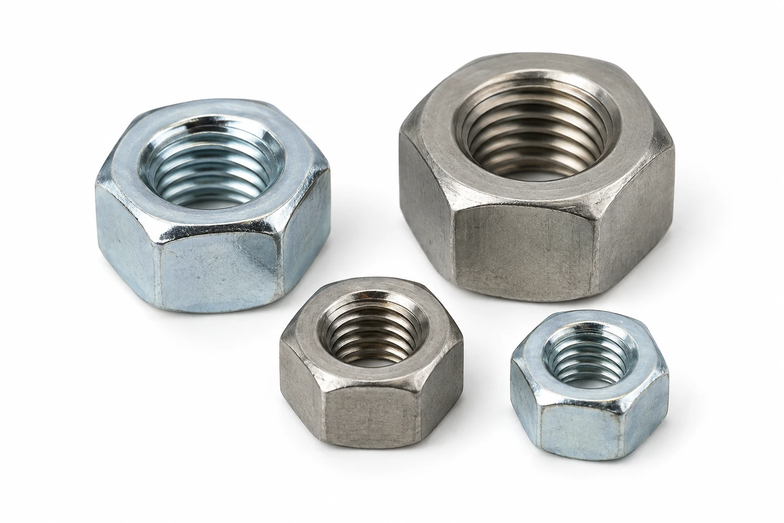 Imperial Hex Nuts (UNC / UNF) technical product image
