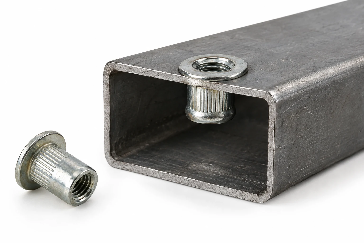 Rivet Nuts in use — application photograph