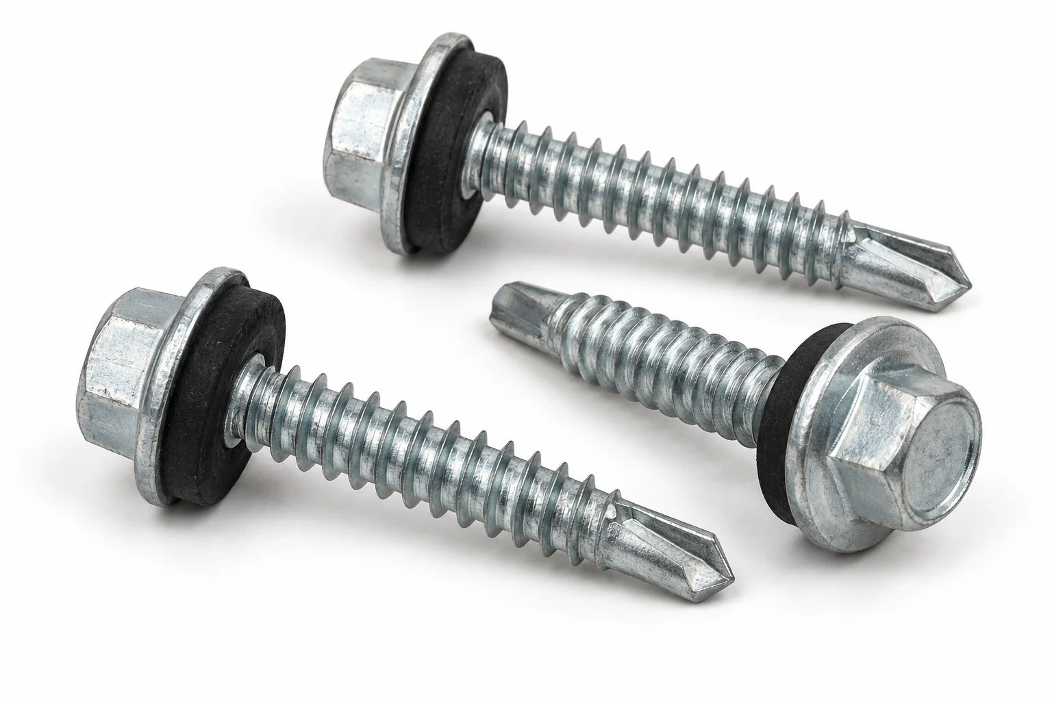 Roofing Screws with Bonded EPDM Washer technical product image