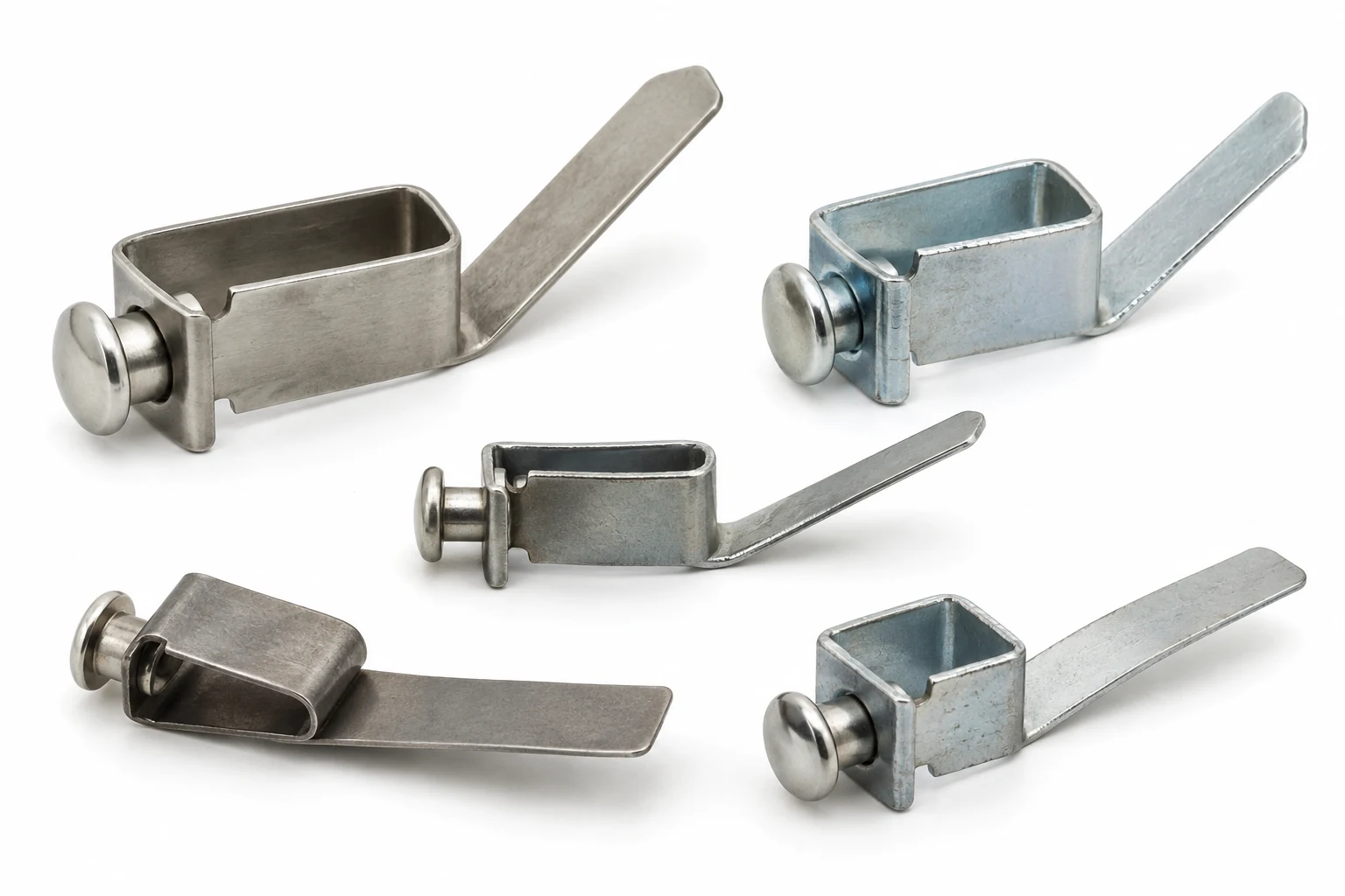 Spring Button Clips technical product image