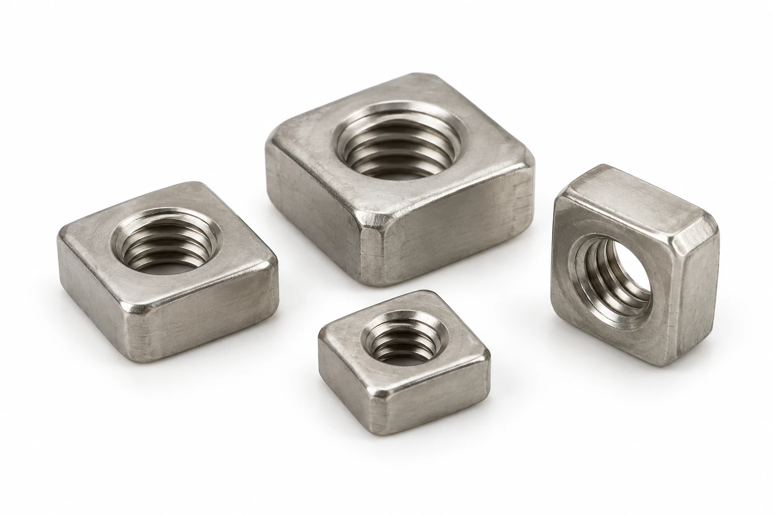 Stainless Steel Square Nuts technical product image