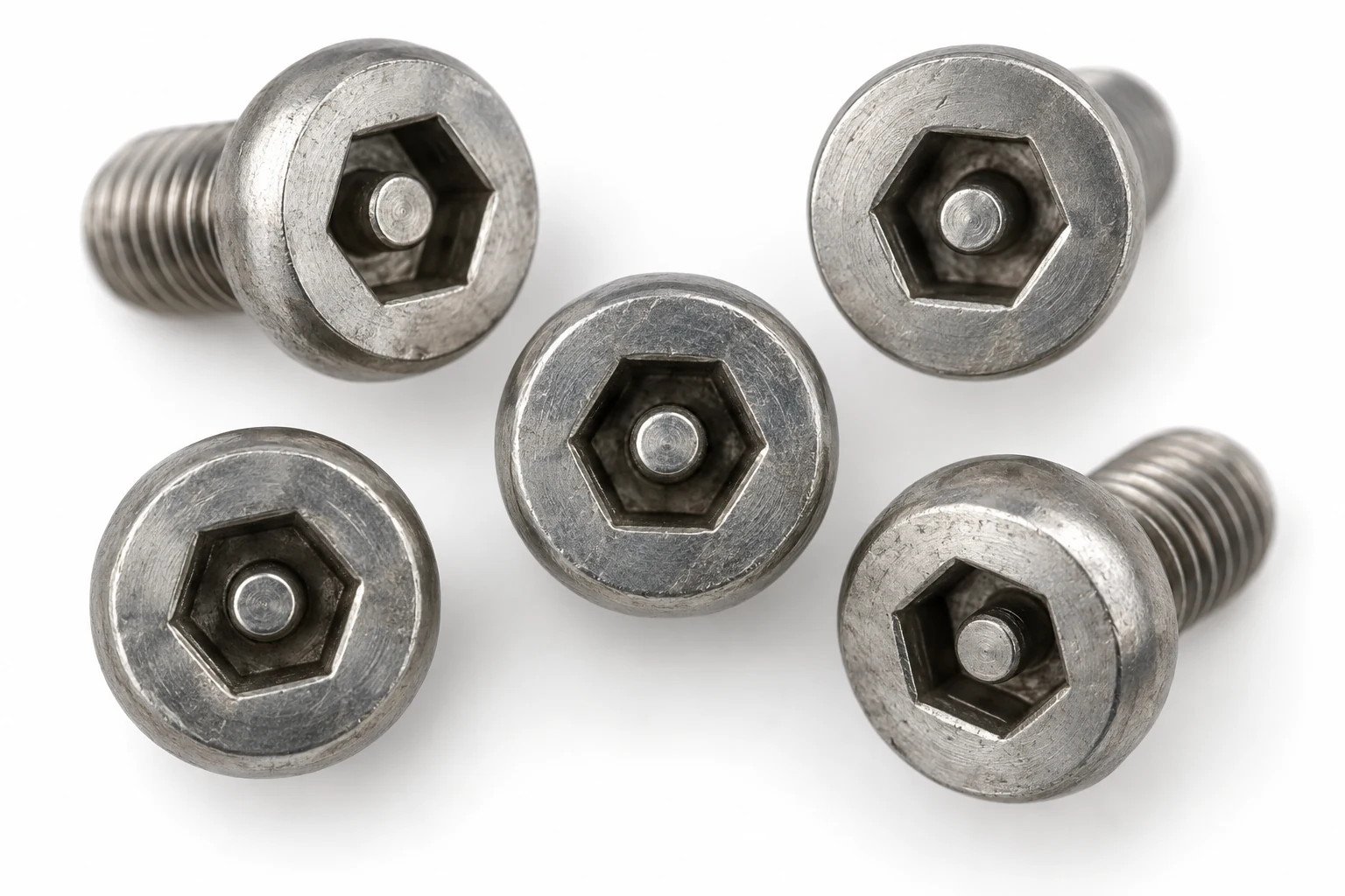 Pin-in-Hex Tamper-Resistant Socket Screws in use — application photograph