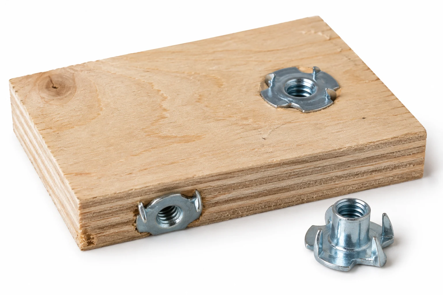 Tee Nuts in use — application photograph