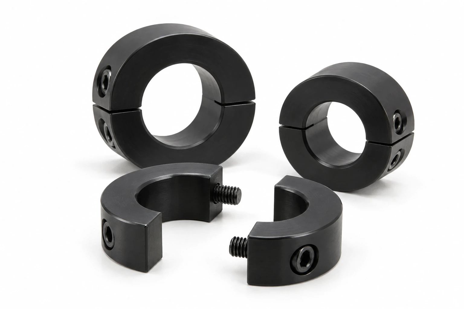 Two-Piece Clamp Shaft Collars technical product image